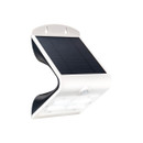Luececo 3.2W Solar Outdoor Wall Light - White