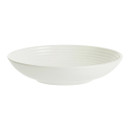 A cream coloured pasta bowl