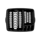 Thumbs Up Rectangular Dish Drainer - Volcanic Ash