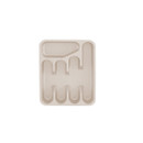 Thumbs Up Plastic Cutlery Tray - Taupe
