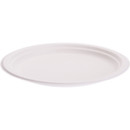 A disposable plate.