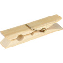 A bamboo clothes peg