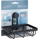 Non Drill Iron Soap Dish - Black