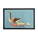 Bree Merryn Puddle Parade Rubber Framed Doormat - 40cm x 60cm
