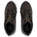 A pair of peat coloured walking shoes