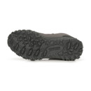 A grey walking boot sole