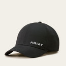 Black baseball cap with curved brim and "ARIAT" in white letters on the front. The cap is on a light, neutral background. Simple and modern design.