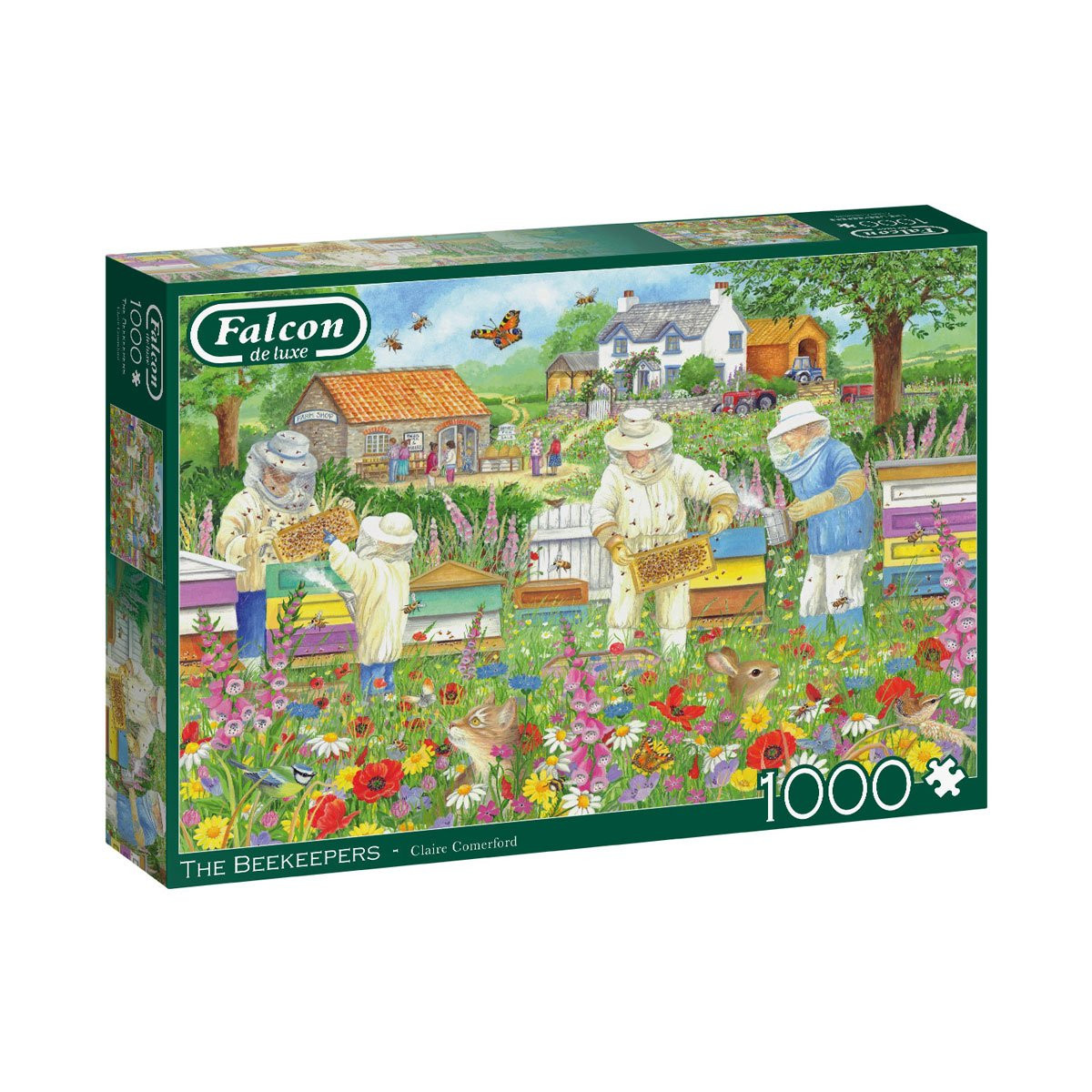 The Beekeepers Jigsaw Puzzle By Falcon - 1000 Piece | Charlies