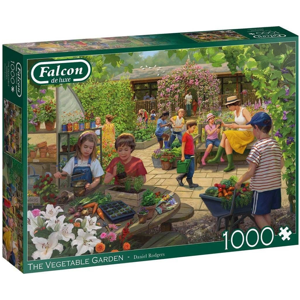 The Vegetable Garden Jigsaw Puzzle By Falcon - 1000 Piece | Charlies