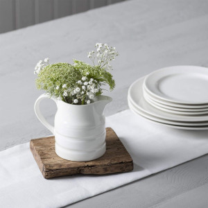 WM Bartleet & Sons 1750 T422 Straight Sided Jug, White,White,160ml - View #3