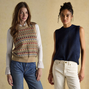Styling a Knitted Vest for Autumn and Winter