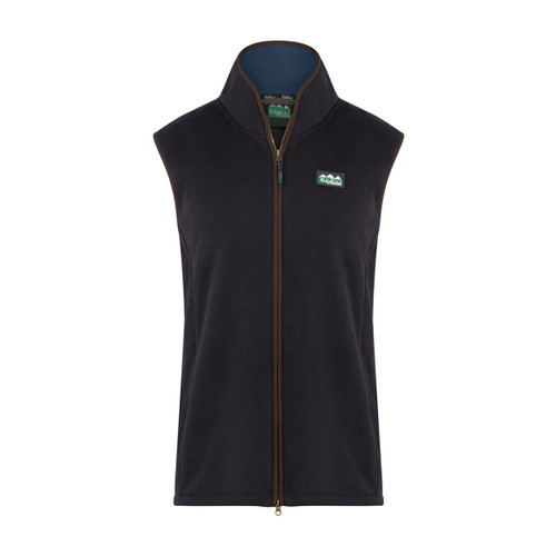 A navy gilet