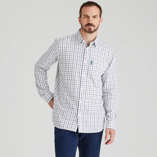 Ridgeline Men's Sedgebrook Check Shirt - Navy