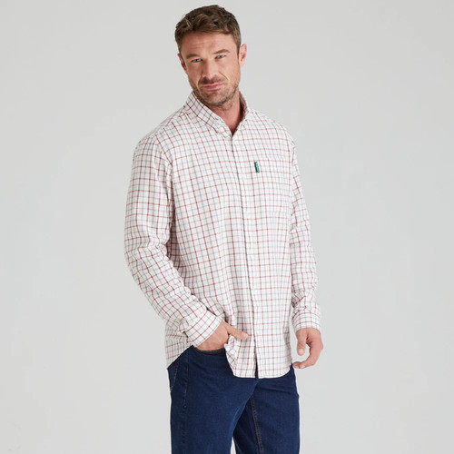 Ridgeline Men's Sedgebrook Check Shirt - Russett