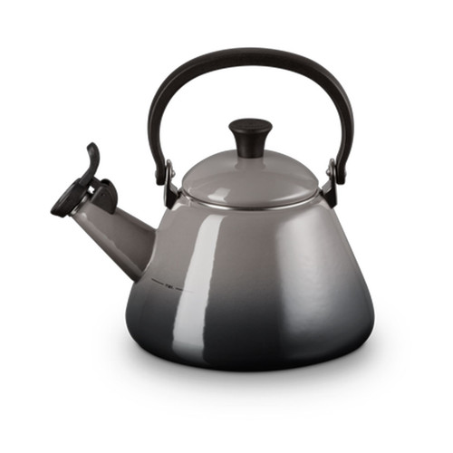 A grey ombre stovetop kettle A grey ombre stovetop kettle