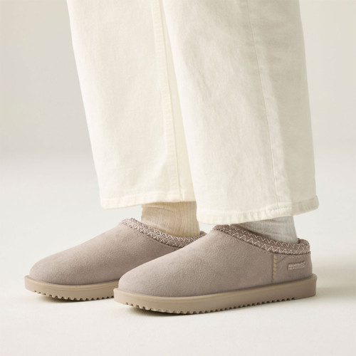 Regatta Women's Risley Mule Clogs - Soft Taupe