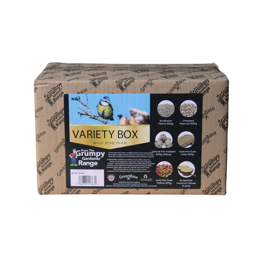 Grumpy Gardener Bird Food Variety Starter Box | Charlies