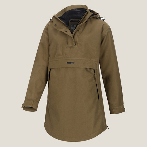 A front view of a women's waterproof Hoggs of fife smock