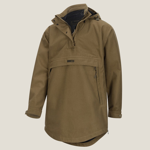 A front view of a men's waterproof Hoggs of Fife smock
