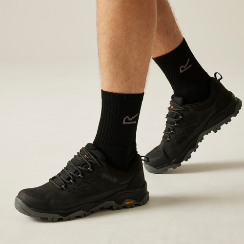 Regatta Men's Blake Low Walking Shoes - Black