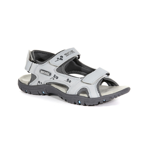 Regatta Women's Haris Walking Sandals - Light Steel/Granite