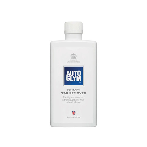 Autoglym Intensive Tar Remover bottle shown front-on against a white background.