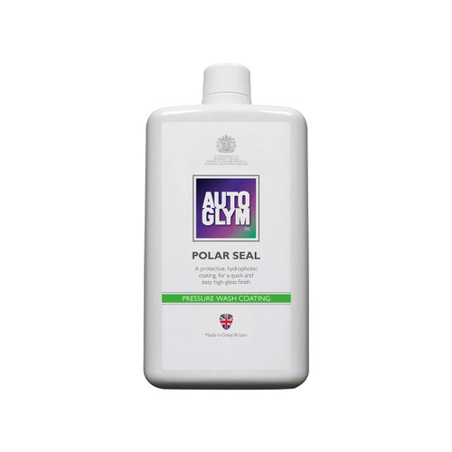 Autoglym Polar Seal pressure wash coating bottle on a white background.