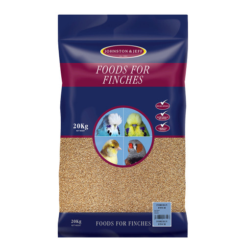 Johnston & Jeff Foreign Finch Seed - 20kg