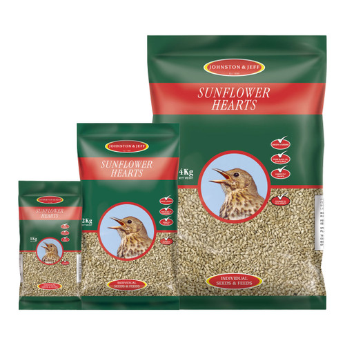 Johnston & Jeff Sunflower Hearts - Multiple Sizes Available