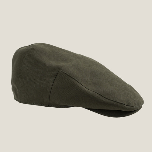 Hoggs of Fife Unisex Kincraig Waterproof Flat Cap - Green Hoggs of Fife Unisex Kincraig Waterproof Flat Cap - Green