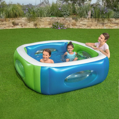Bestway Window Inflatable Pool - 168cm x 168cm x 56cm