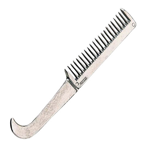 Roma Aluminium Pulling Comb and Hoof Pick