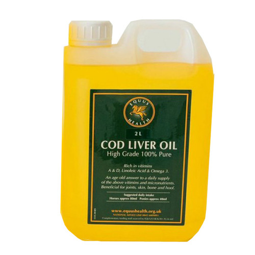 Equus Health Cod Liver Oil - 2 Litre