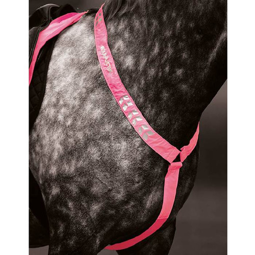 Shires EQUI-FLECTOR Breastplate - Pink