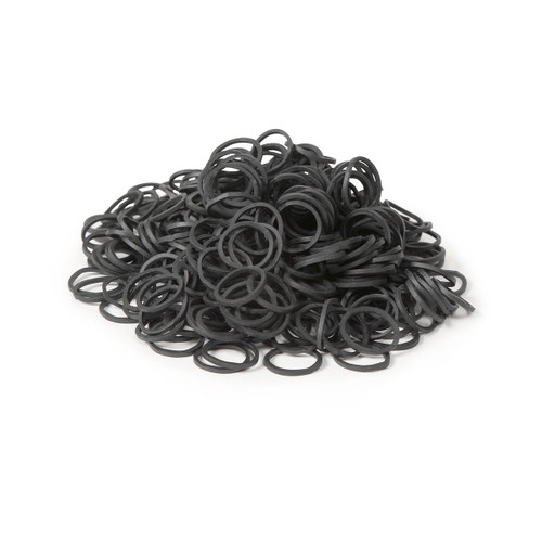 Ezi-Groom Mane Plaiting Bands-Black