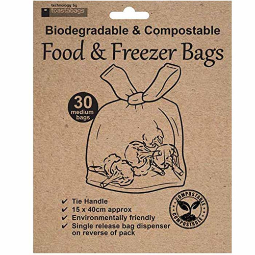 Eco-Friendly Food and Freezer Bags - Pack of 30 | Charlies