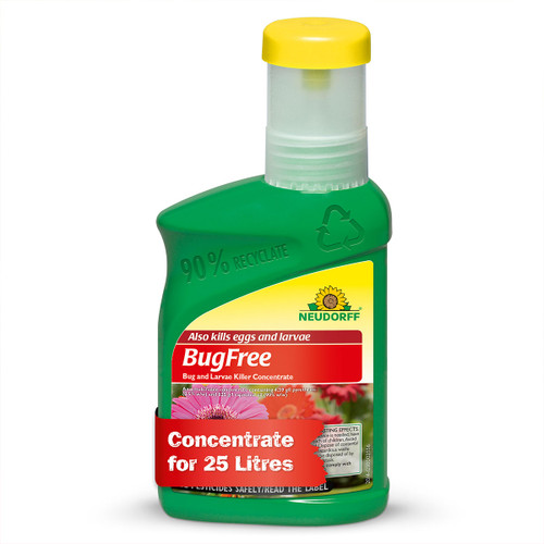 Neudorff BugFree Bug & Larvae Killer Concentrate - 250ml