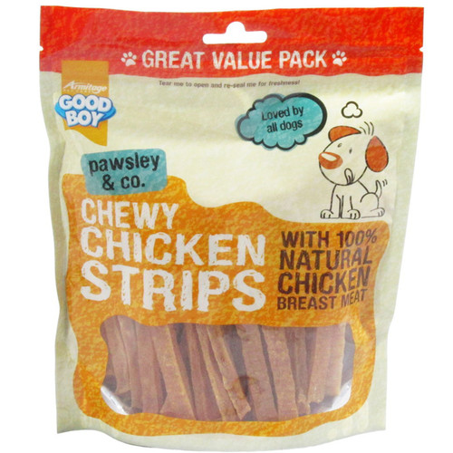 Good Boy Chewy Chicken Strips - Value Pack