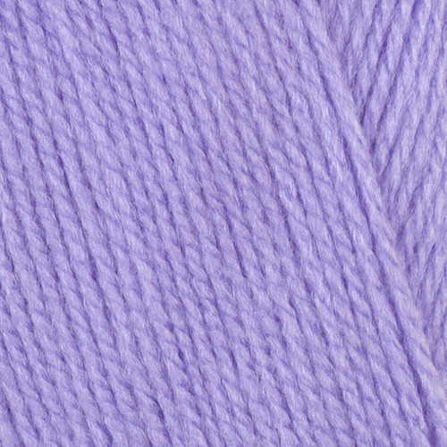 Close-up of tightly twisted pueple yarn strands arranged diagonally, showing the texture and weave of the wool.