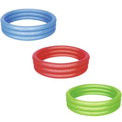 Bestway Inflatable Play Pool, Assorted - 102cm x 25cm