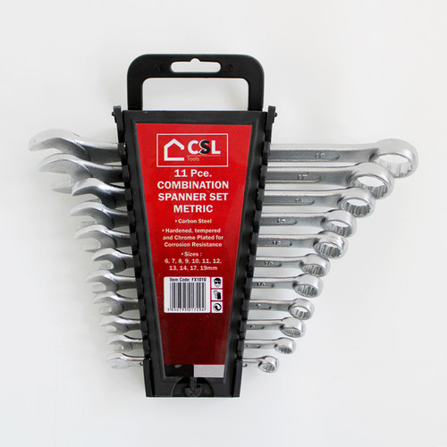 CSL Tools Combination Spanner Set - 11 Piece