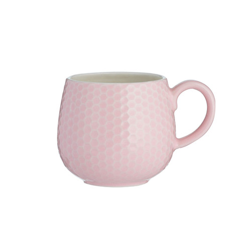 Mason Cash Embossed Honeycomb Mug - Pink