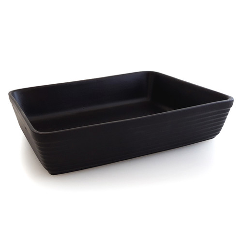 Jomafe Gourmet Rectangular Roaster, Black - 24cm
