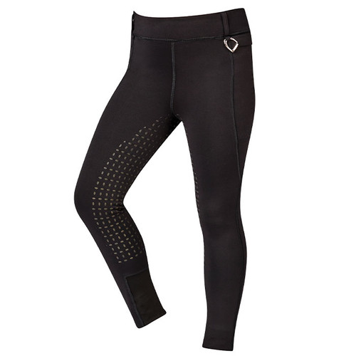 Dublin Childrens Warm-It Thermal Riding Tights, Black
