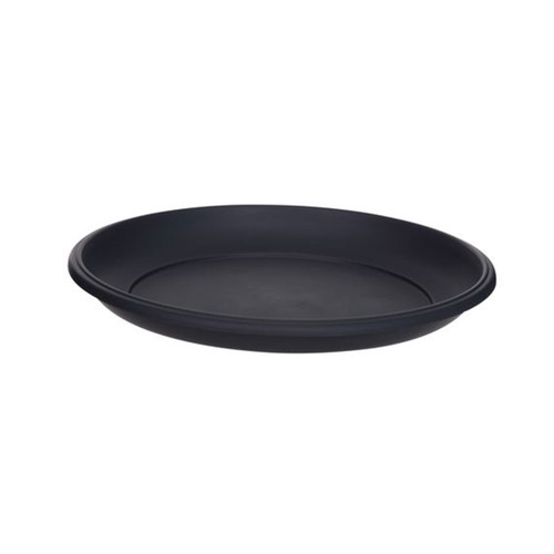 Whitefurze Milano Pot Saucer 38cm Gunmetal Grey