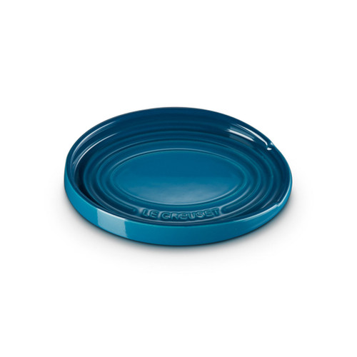 Le Creuset Stoneware Oval Spoon Rest, 16cm - Deep Teal