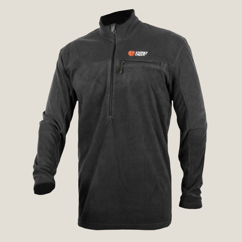 Stoney Creek Men's Microplus Long Sleeve Top - Black