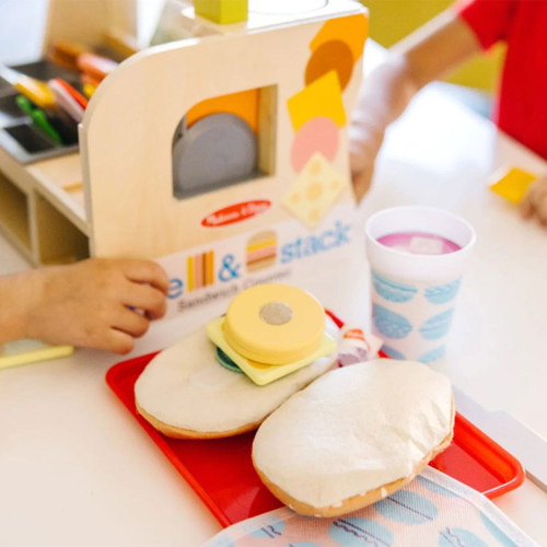 Melissa & Doug - Houten Taart Mixer Set | Rollenspel | Montessori Speelgoed | Speelgoed Eten | 3 | Cadeau voor jongens of meisjes : Melissa & Doug