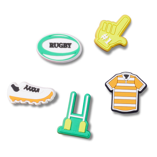 Crocs Jibbitz Charm Pack Rugby Champ Charlies