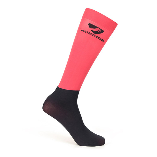 Shires Aubrion Women's Performance Socks - Coral